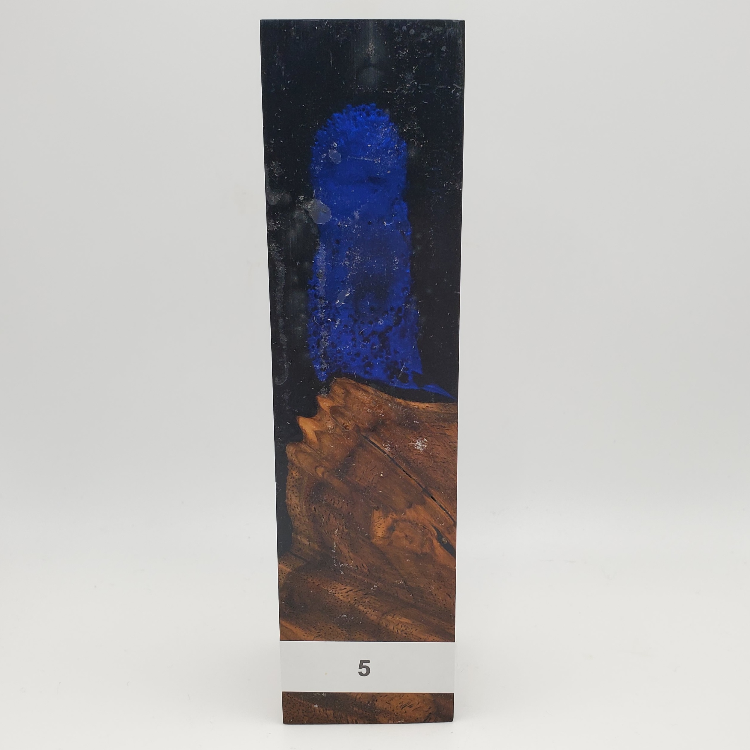 hybrid wood and resin handle blank