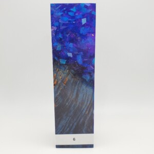 hybrid wood and resin handle blank