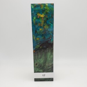 hybrid wood and resin handle blank