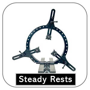 Lathe steady rest